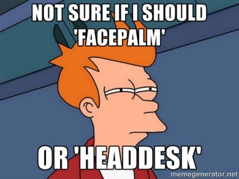 facepalm